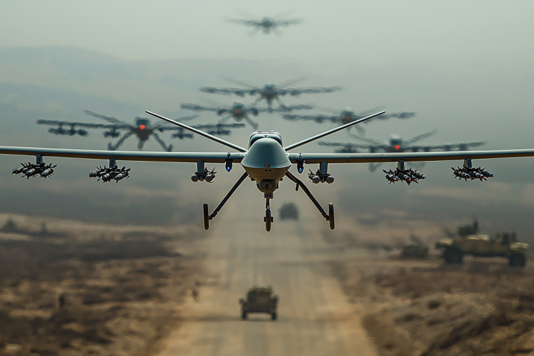 Amerikanskoe Oruzhie Sbilo Desjatki Dronov Odnim Vystrelom 70e0f3b