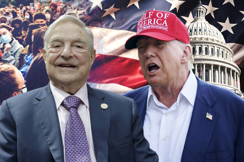 Tramp Objavil Vojnu Sorosu Chto Izvestno Pri Chem Zdes Rossija F3f9703