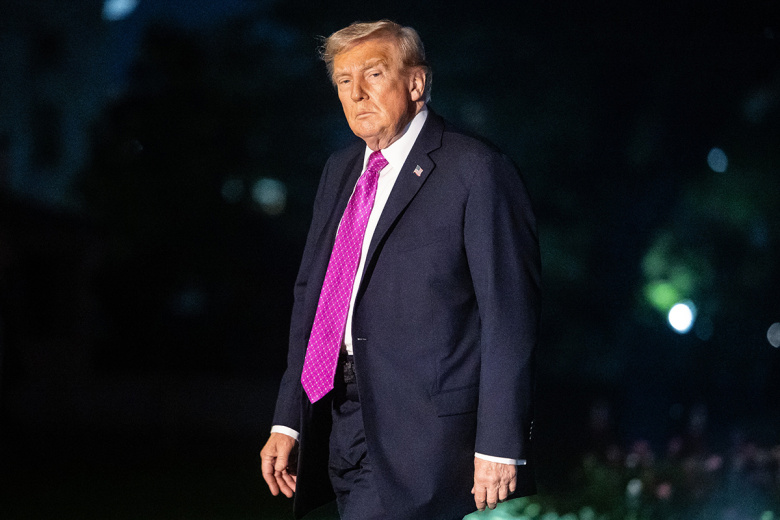 Tramp Povzdoril S Zhurnalistom Iz Za Nepravilnogo Voprosa 97f9499