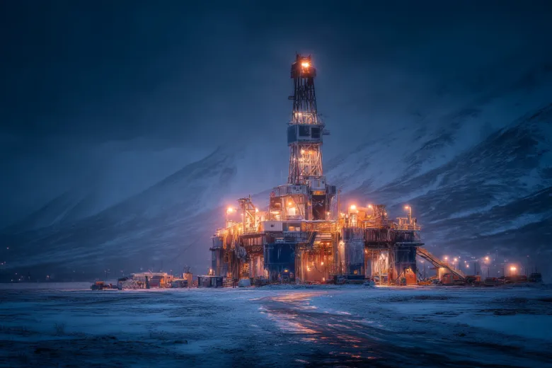 Obrushenie Neftjanoj Vyshki Na Aljaske Popalo Na Video A18bf5b