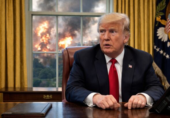 Komanda trampa posypalas siloviki otvorachivajutsja ot hozjaina iz za irana